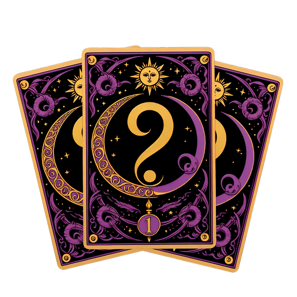 3 Mysterious Cards